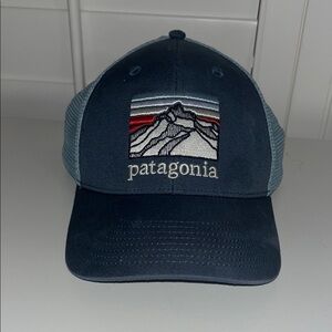 Patagonia Navy and Gray Trucker Hat